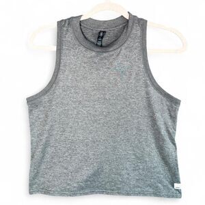 Vuori Women's Energy Long Tank Top Heather Gray Small